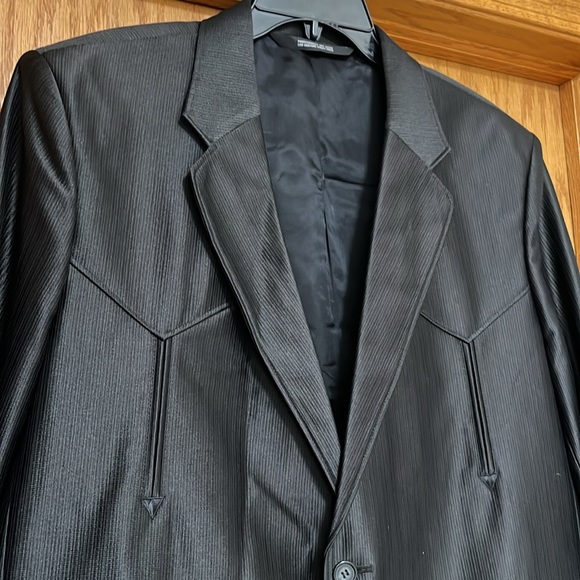 Buffalo Country Western Wear black blazer 44R - Picture 2 of 6